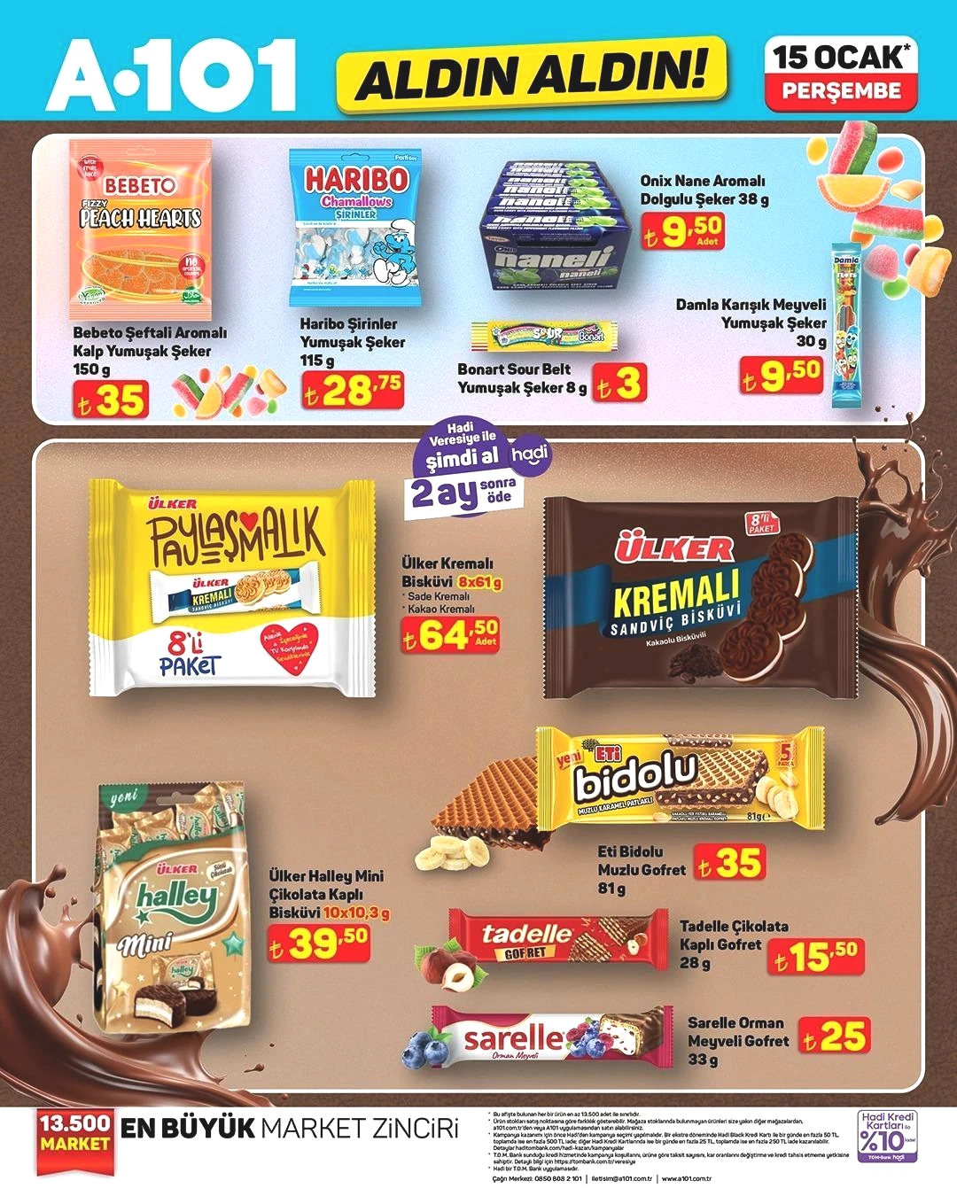 15 OCAK A101 ALDIN ALDIN AKTÜEL KATALOĞU