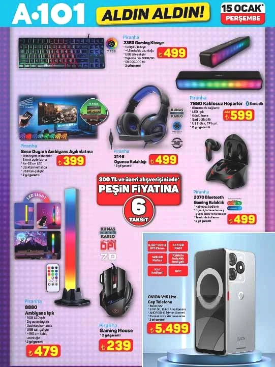 A101 15 Ocak 2026 Afiş: Yeni Ürünlerin Tam Listesi