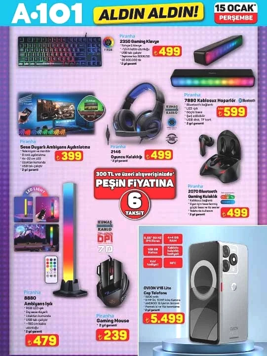 A 101' e buharlı kırışıklık giderici geliyor: A 101 15 Ocak Aldın Aldın ürünleri bugün raflarda!