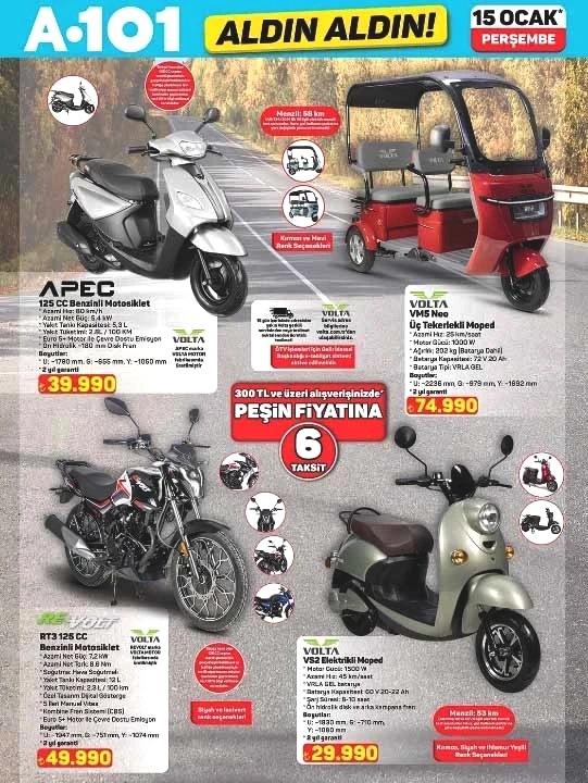 A 101' e buharlı kırışıklık giderici geliyor: A 101 15 Ocak Aldın Aldın ürünleri bugün raflarda!