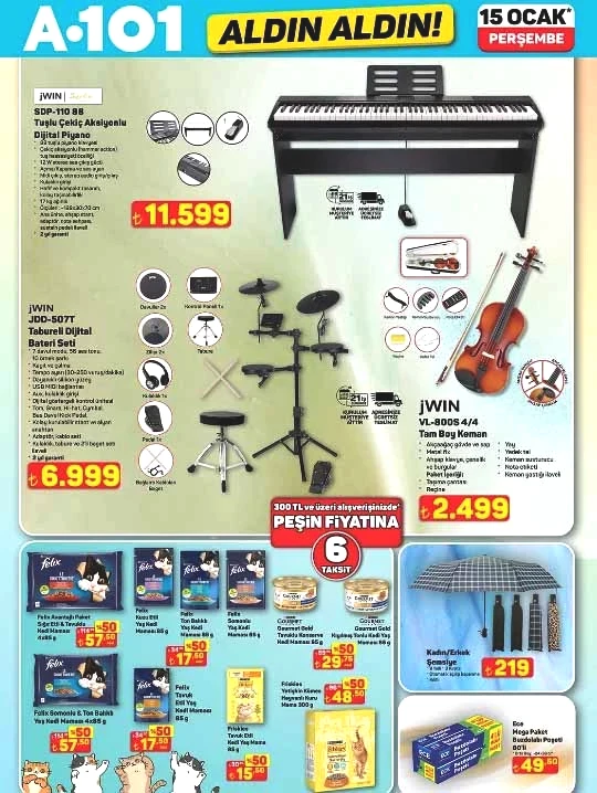 A 101' e buharlı kırışıklık giderici geliyor: A 101 15 Ocak Aldın Aldın ürünleri bugün raflarda!