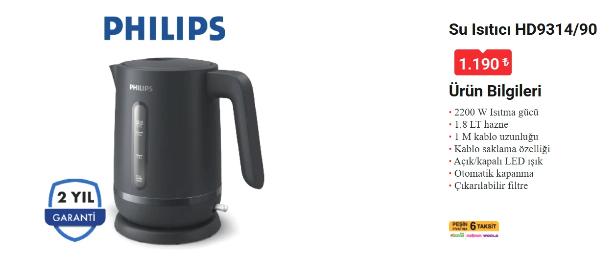 BİM 16 Ocak 2026 Cuma aktüel ürünler kataloğu! BİM’e Philips Su Isıtıcı geliyor! - Sayfa 7