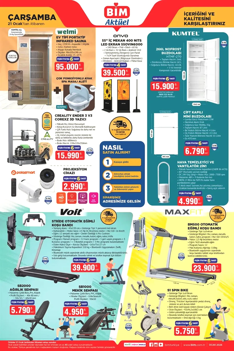 BİM 20-23 OCAK 2026 AKTÜEL KATALOĞU: BİM'e bu hafta neler geliyor? BİM'de neler var? - Resim: 4