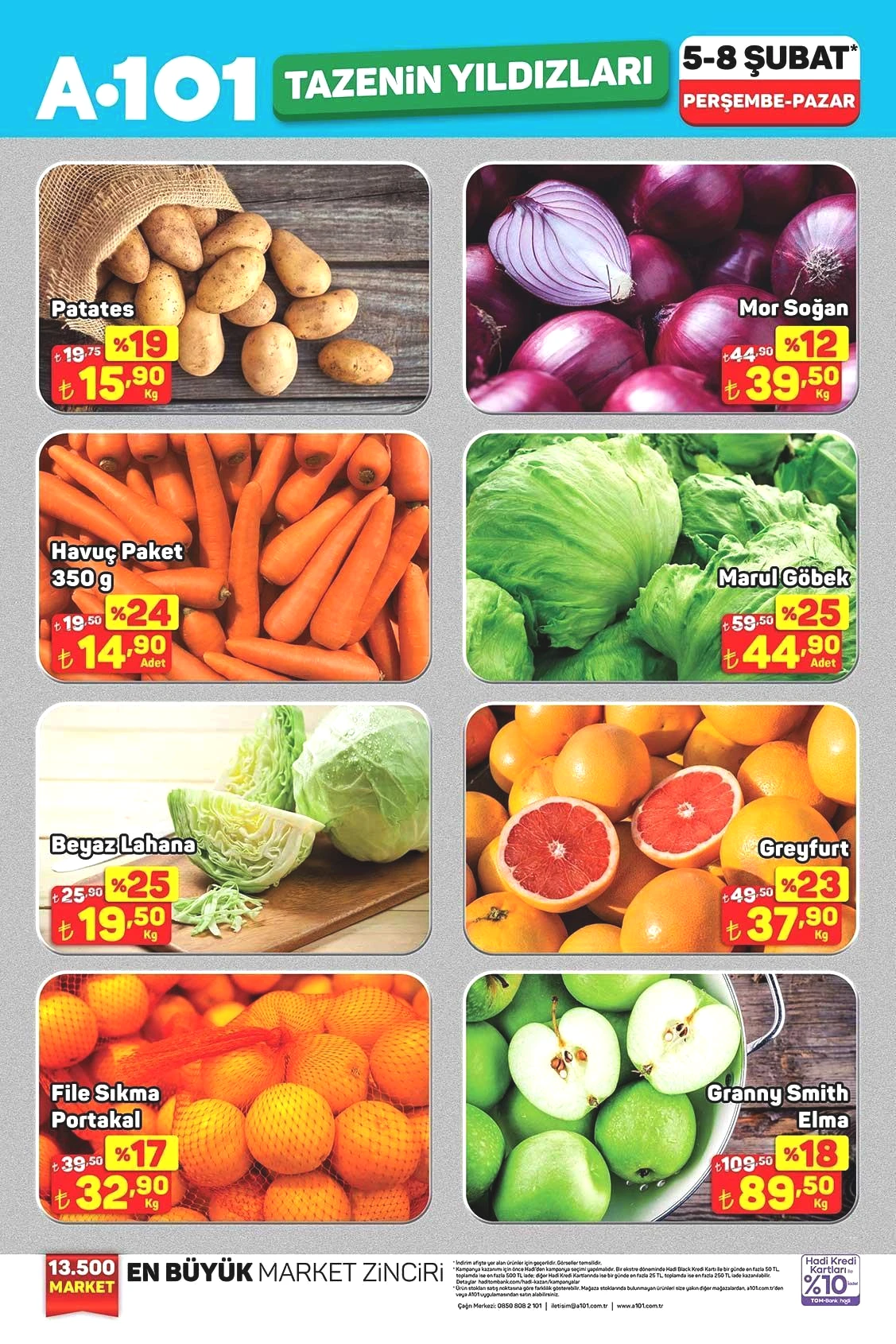 5-8 ŞUBAT A101 AKTÜEL İNDİRİMLERİ