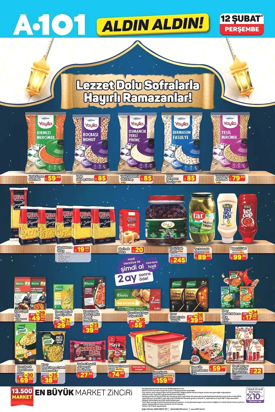 12 ŞUBAT PERŞEMBE A101 ALDIN ALDIN AKTÜEL KATALOĞU