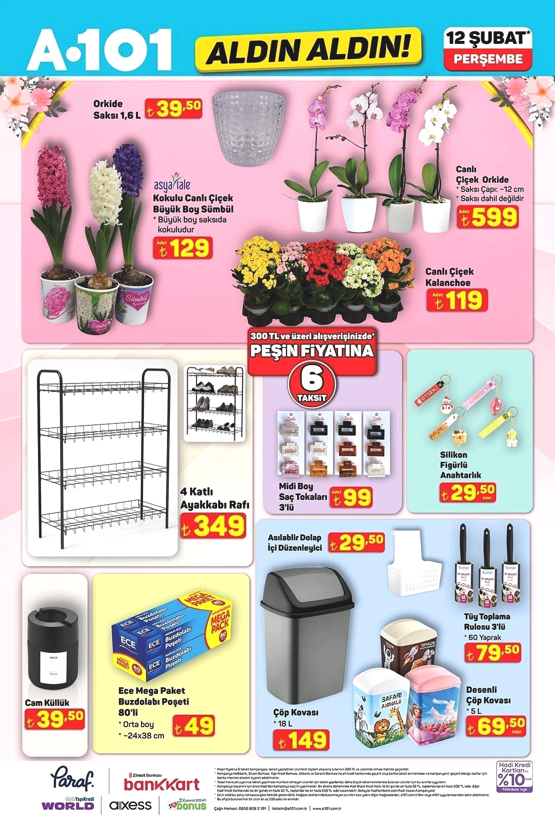 12 ŞUBAT PERŞEMBE A101 ALDIN ALDIN AKTÜEL KATALOĞU