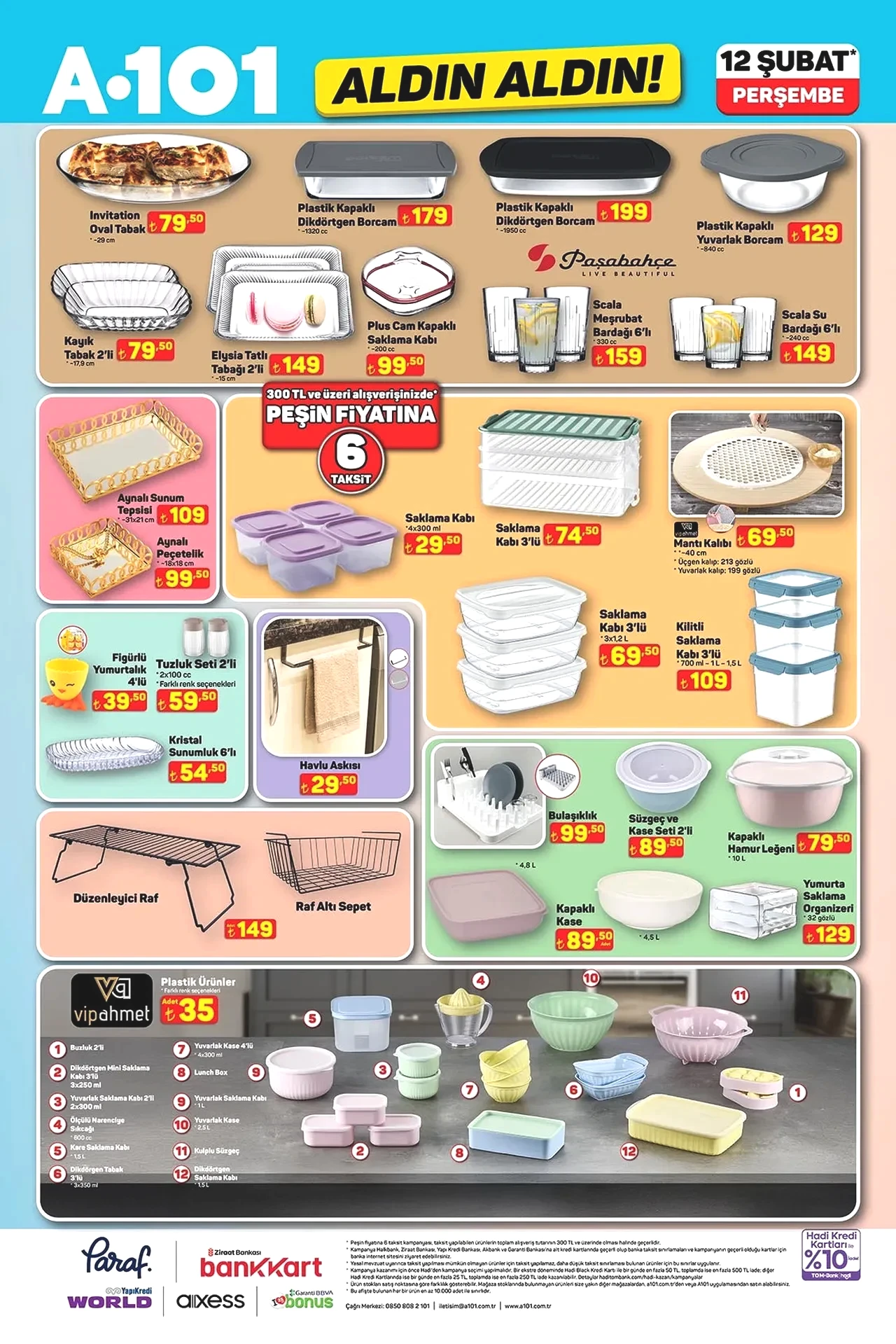 A101 aktüel ürünler 12 Şubat Ramazan özel kataloğu! Bu hafta A101'e gözleme sacı, kablosuz etiket yazıcı ve akıllı led ekran geliyor