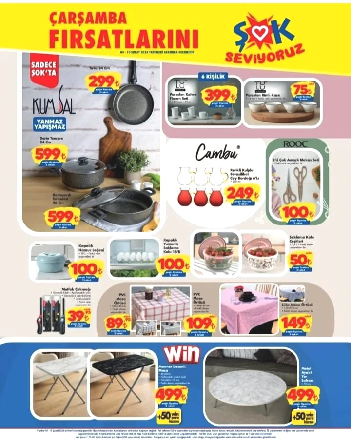 ŞOK market 04-10 Şubat 2026 aktüel ürünler kataloğu! ŞOK’a Turbo Fanlı Ankastre Set geliyor! - Sayfa 2