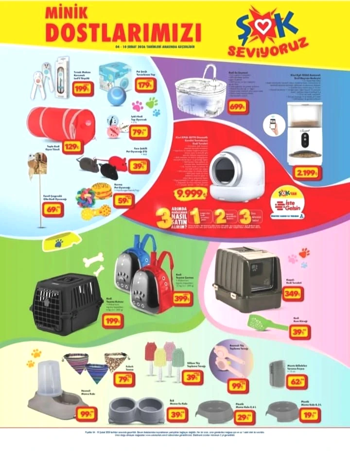 ŞOK market 04-10 Şubat 2026 aktüel ürünler kataloğu! ŞOK’a Turbo Fanlı Ankastre Set geliyor! - Sayfa 8