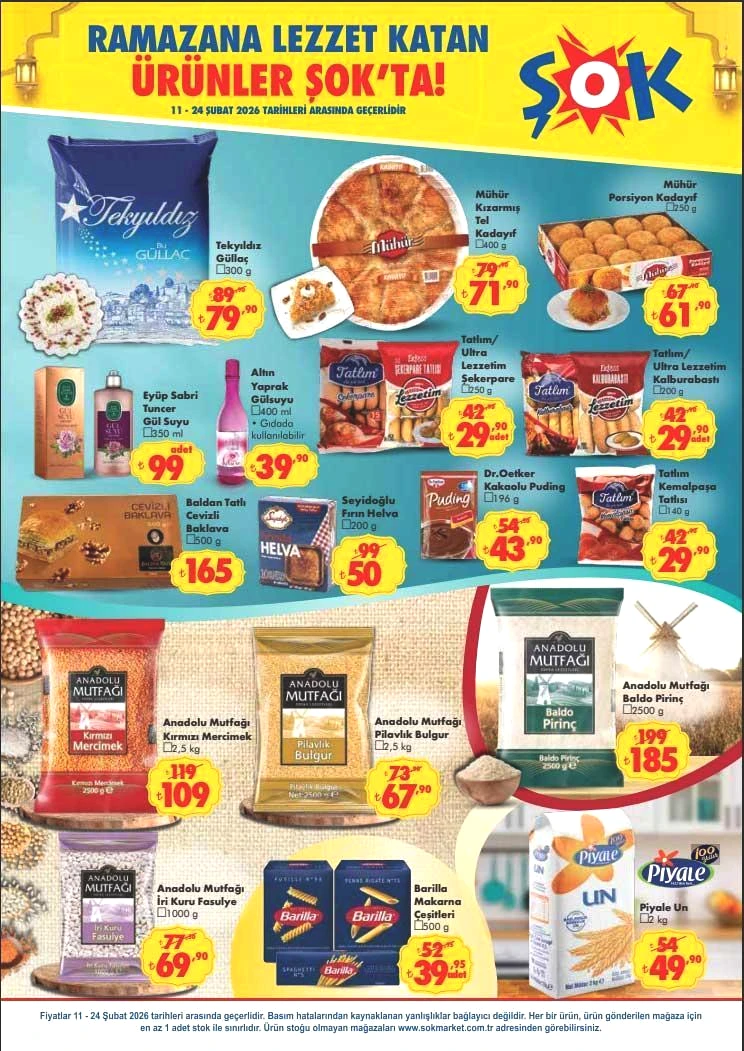 11-24 ŞUBAT ŞOK AKTÜEL ÜRÜNLER KATALOĞU