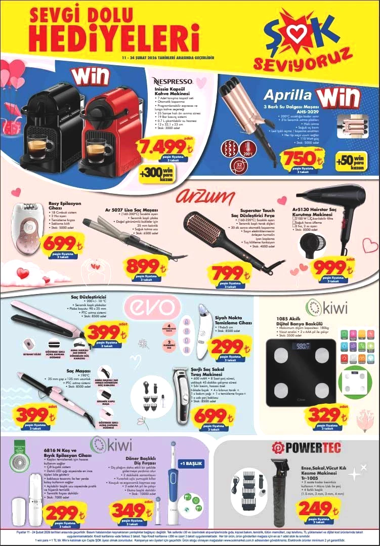 11-24 ŞUBAT ŞOK AKTÜEL ÜRÜNLER KATALOĞU