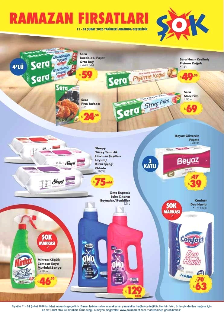 11-24 ŞUBAT ŞOK AKTÜEL ÜRÜNLER KATALOĞU