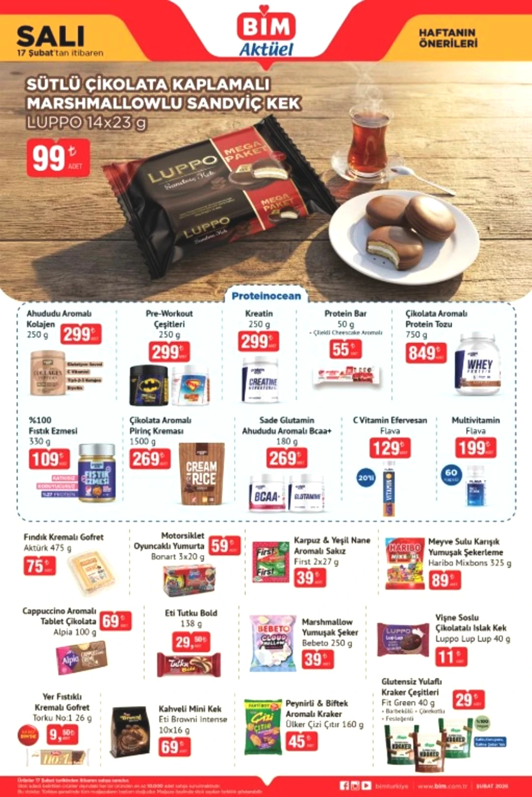 17 Şubat 2026 BİM Aktüel haftanın önerileri kataloğu yayınlandı!  2