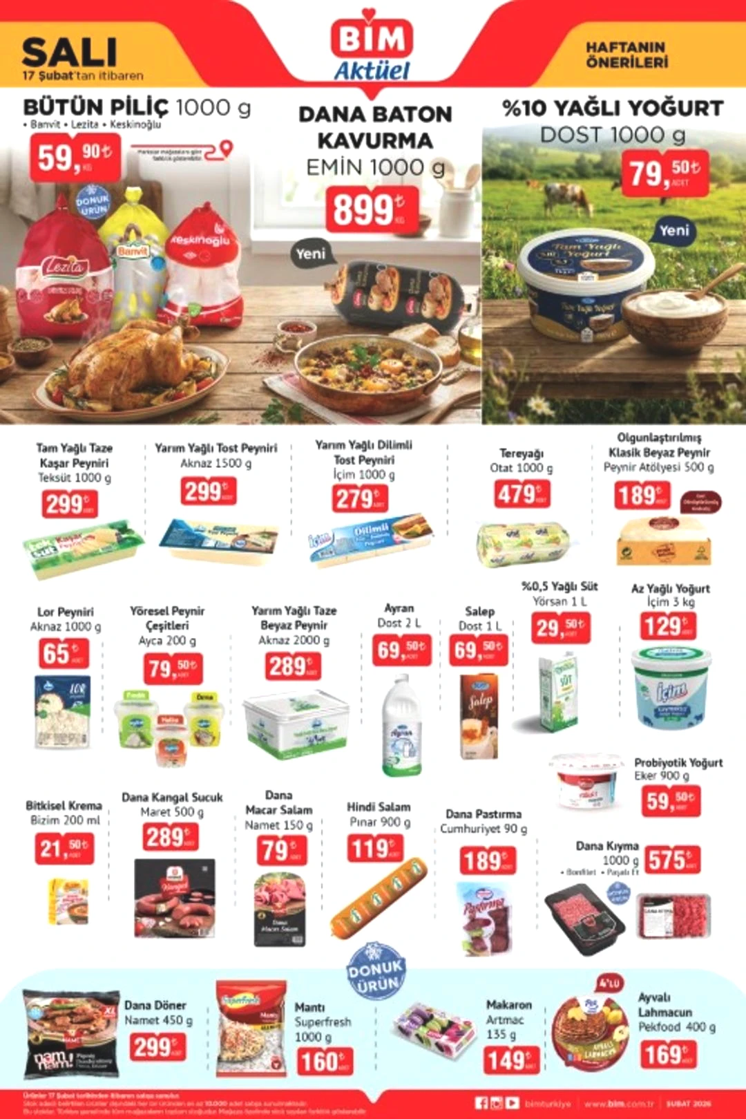 17 Şubat 2026 BİM Aktüel haftanın önerileri kataloğu yayınlandı!  3