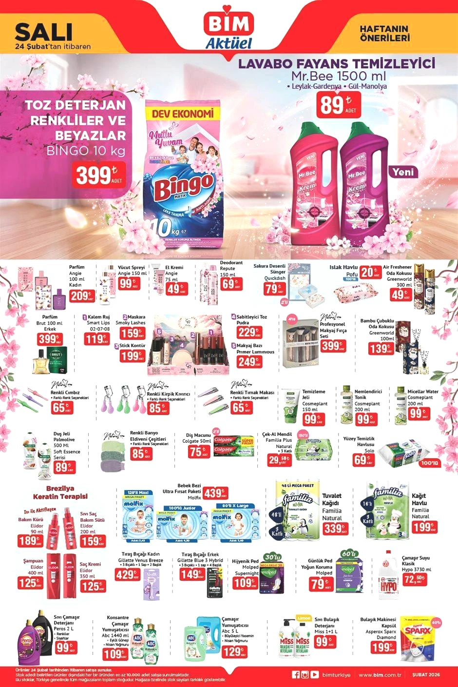 24 ŞUBAT SALI BİM AKTÜEL ÜRÜNLER KATALOĞU