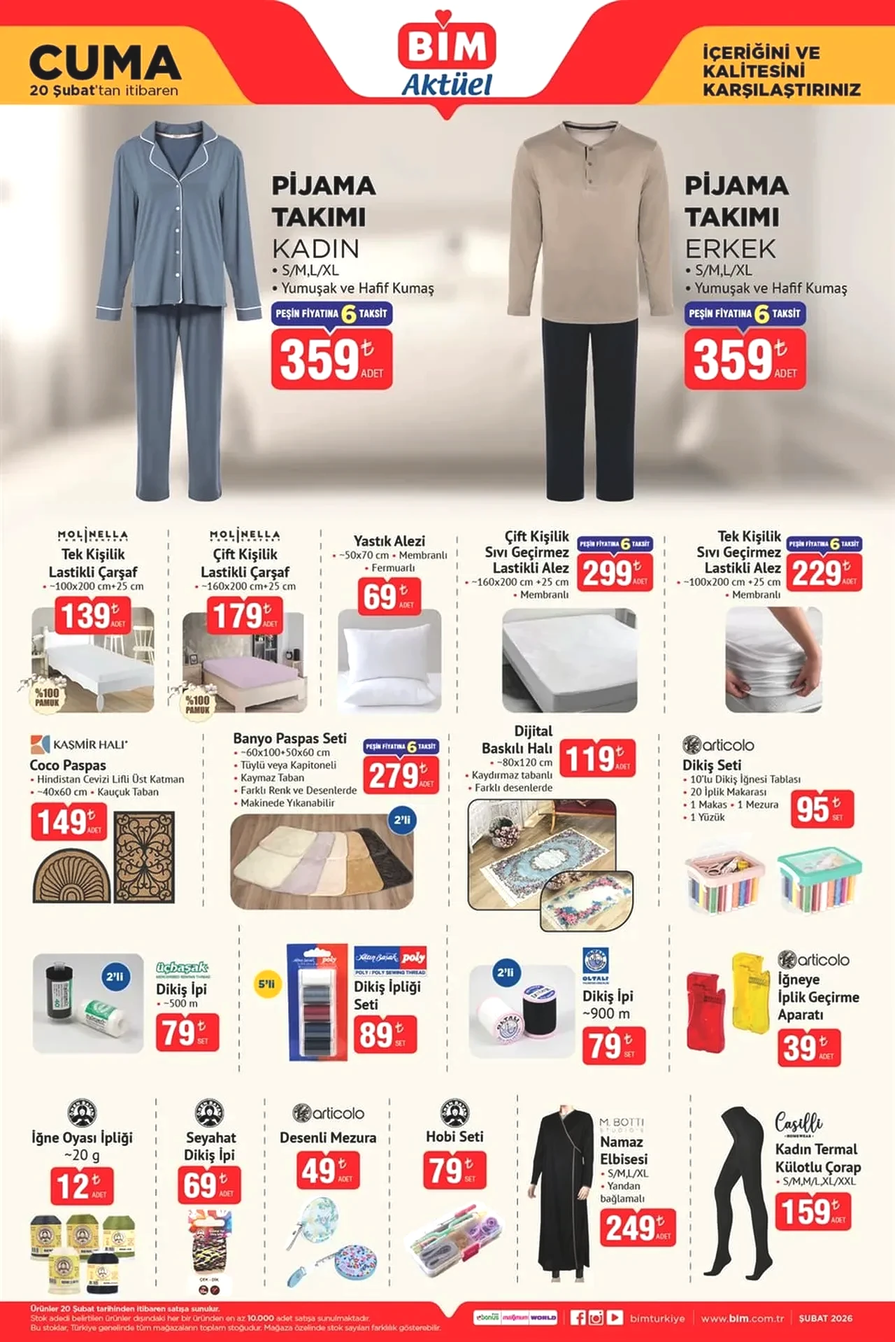 BİM 20-27 Şubat aktüel kataloğu reyonlarda!  Isıtıcı çeşitleri, şarjlı süpürge, kahve makinesi, tost makinesi geliyor