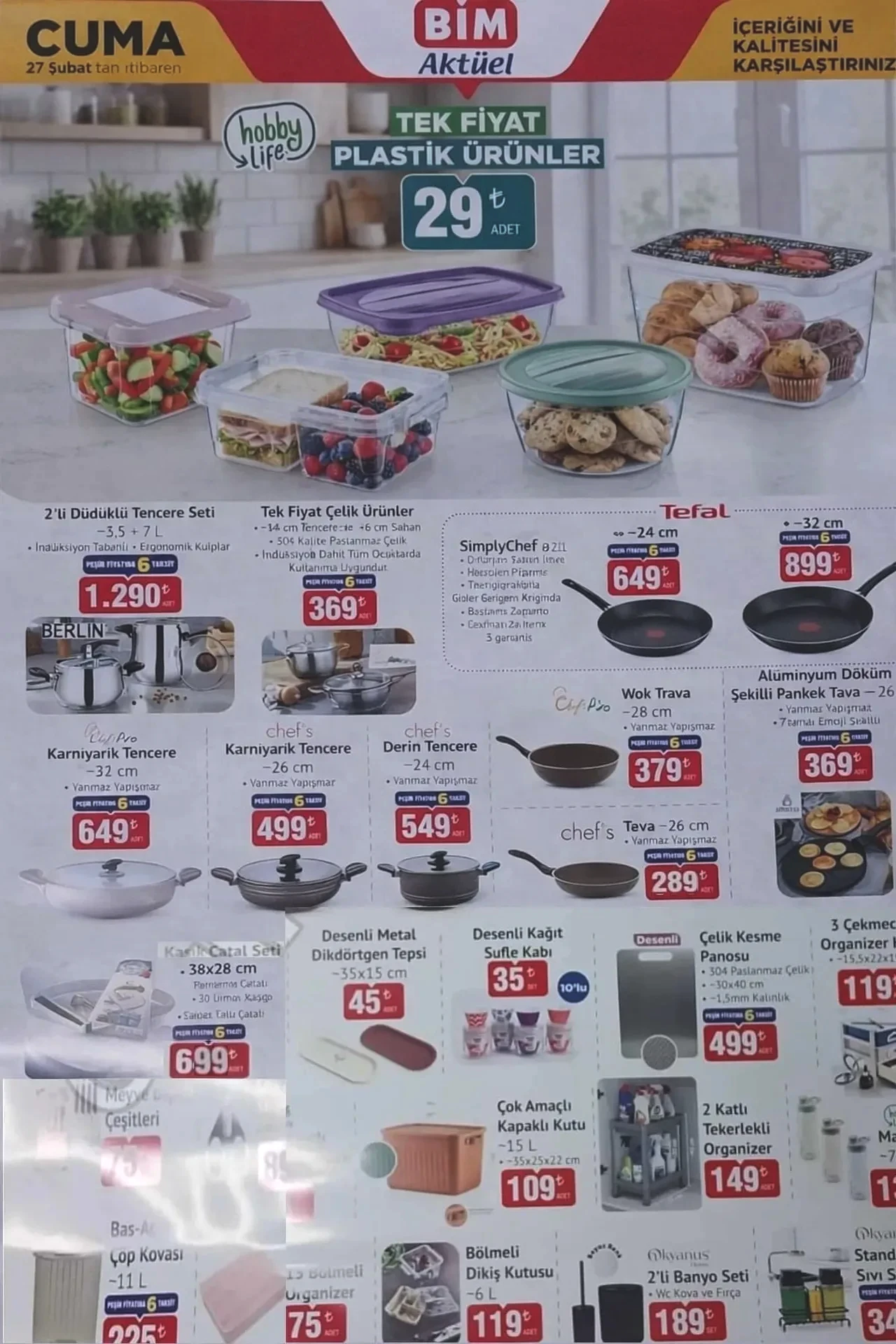 BİM 20-27 Şubat aktüel kataloğu reyonlarda!  Isıtıcı çeşitleri, şarjlı süpürge, kahve makinesi, tost makinesi geliyor