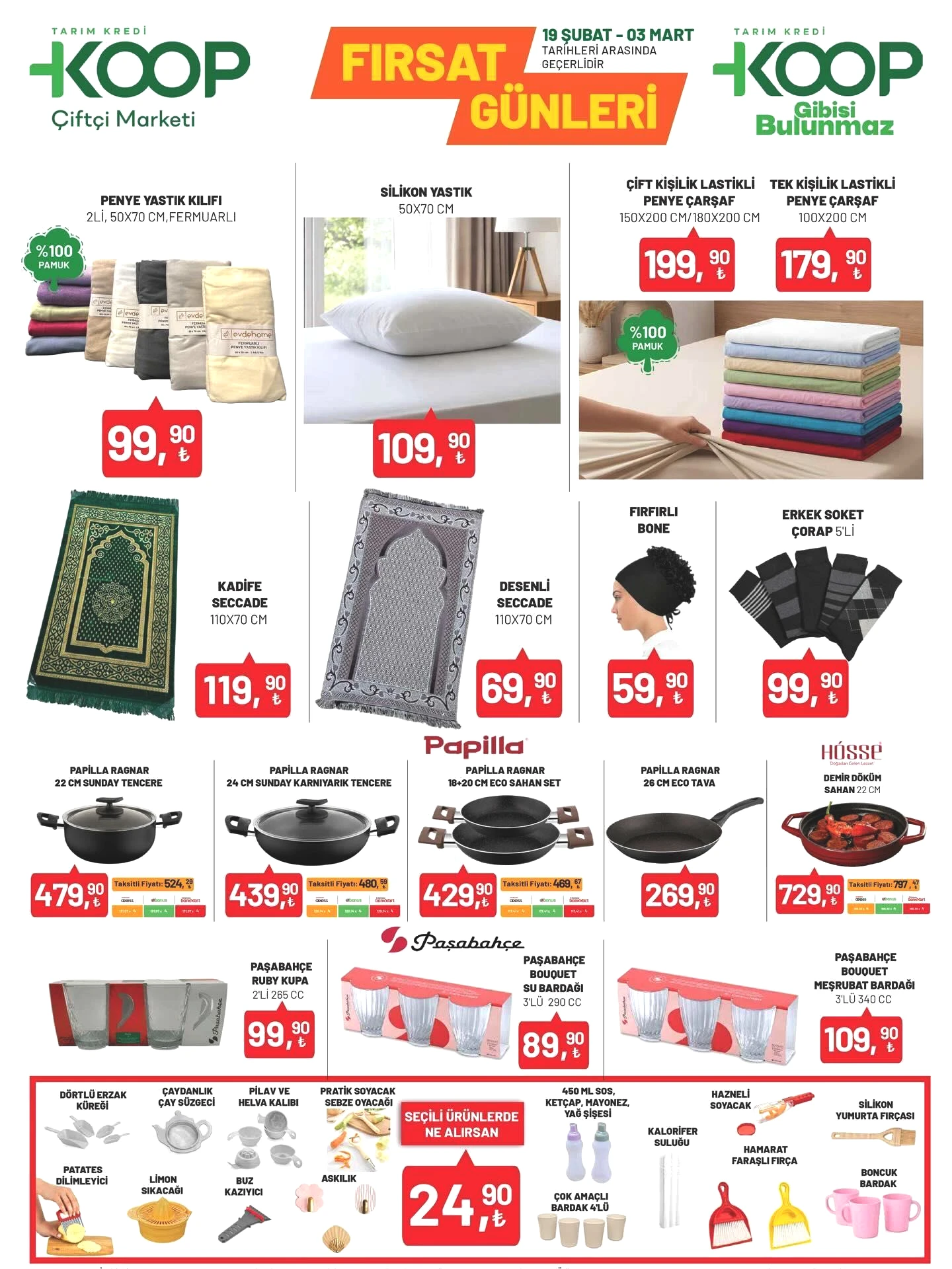 TARIM KREDİ MARKET İNDİRİM KATALOĞU