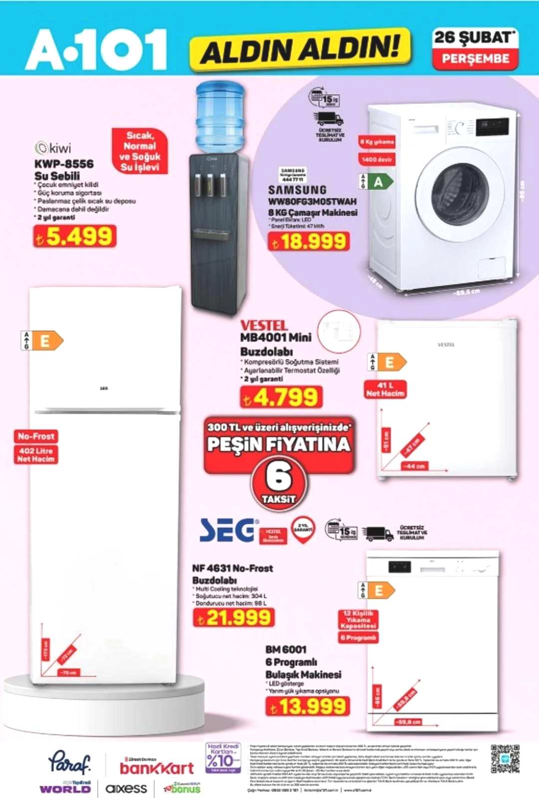 A101 e elektronik para kasası geliyor! 26 Şubat  2026 A101 katalog yayınlandı! 5