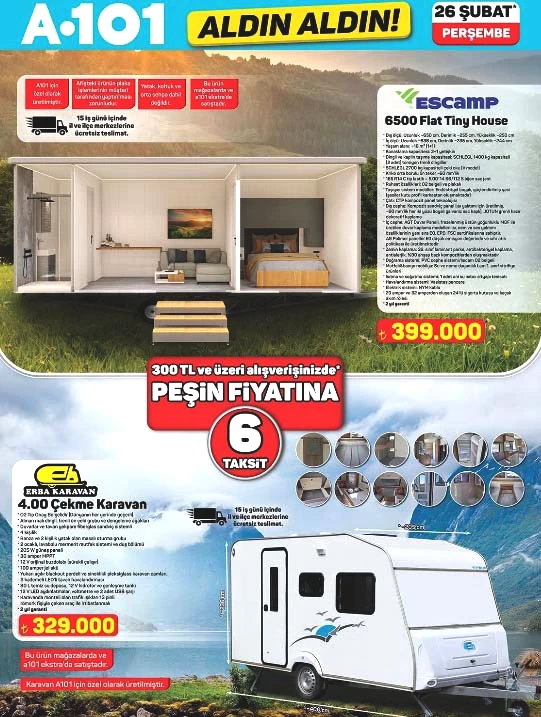 A101 ALDIN ALDIN AFİŞİ 26 ŞUBAT 2026 (İNDİRİMLİ ÜRÜNLER YENİ TAM LİSTE) || A101 bu hafta aktüel kataloğu indirimli ürünleri neler A101 broşürü ile tiny house, elektronik para kasası, akıllı hava temizleyici ve sprey mop geliyor