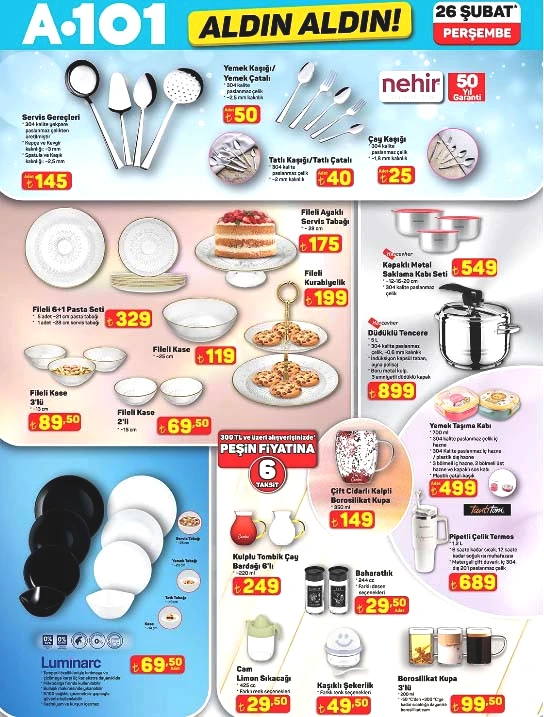 A101 ALDIN ALDIN AFİŞİ 26 ŞUBAT 2026 (İNDİRİMLİ ÜRÜNLER YENİ TAM LİSTE) || A101 bu hafta aktüel kataloğu indirimli ürünleri neler A101 broşürü ile tiny house, elektronik para kasası, akıllı hava temizleyici ve sprey mop geliyor