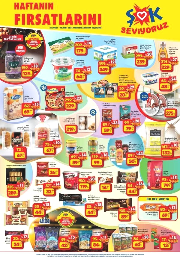ŞOK 25 ŞUBAT 2026 KATALOĞU ŞOK 25 ŞUBAT 2026 KATALOĞU