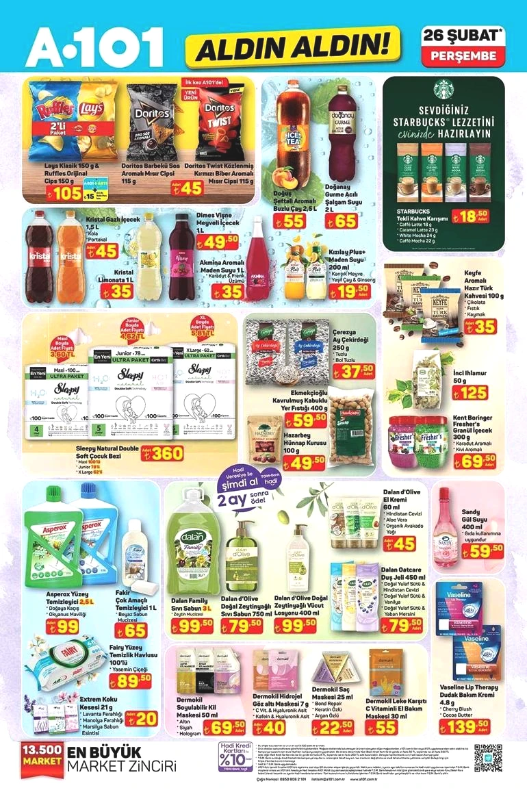 A101 AKTÜEL İNDİRİMLERİ | A101 Aldın Aldın 26 Şubat Perşembe aktüel kataloğunda hangi ürünler satışa çıktı Dijital Termos, Saç Kurutma Makinesi, Akıllı Hava Temizleyici, Erkek Bakım Seti