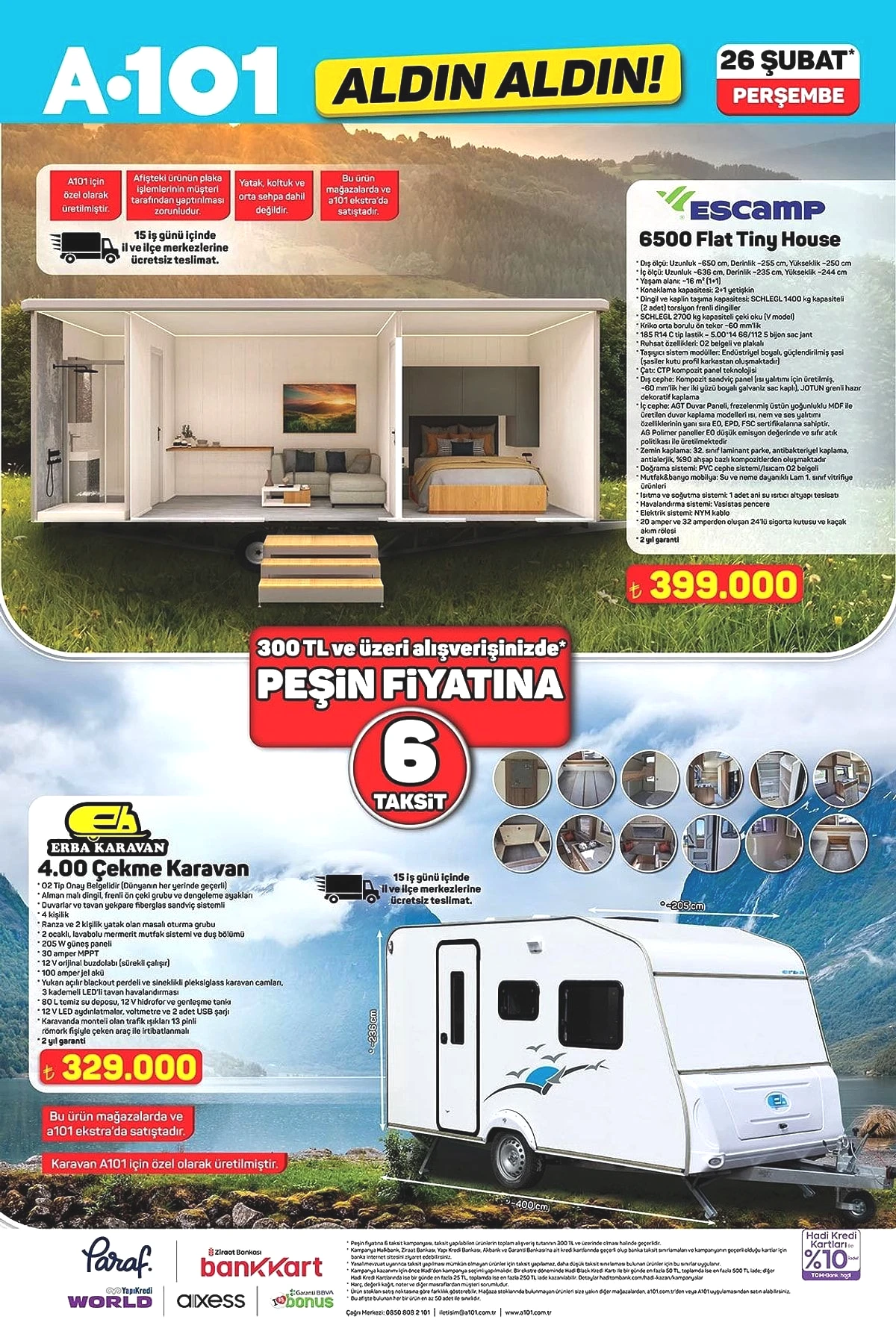 Şehirde mini yaşam deneyimi! 26 Şubat 2026 Perşembe A101’e Tiny House geliyor - Sayfa 5