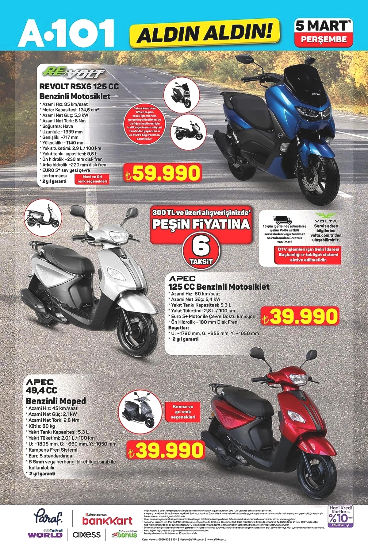 Ulaşımda pratik çözüm: A101’e 5 Mart Perşembe Benzinli Motosiklet geliyor! - Sayfa 3