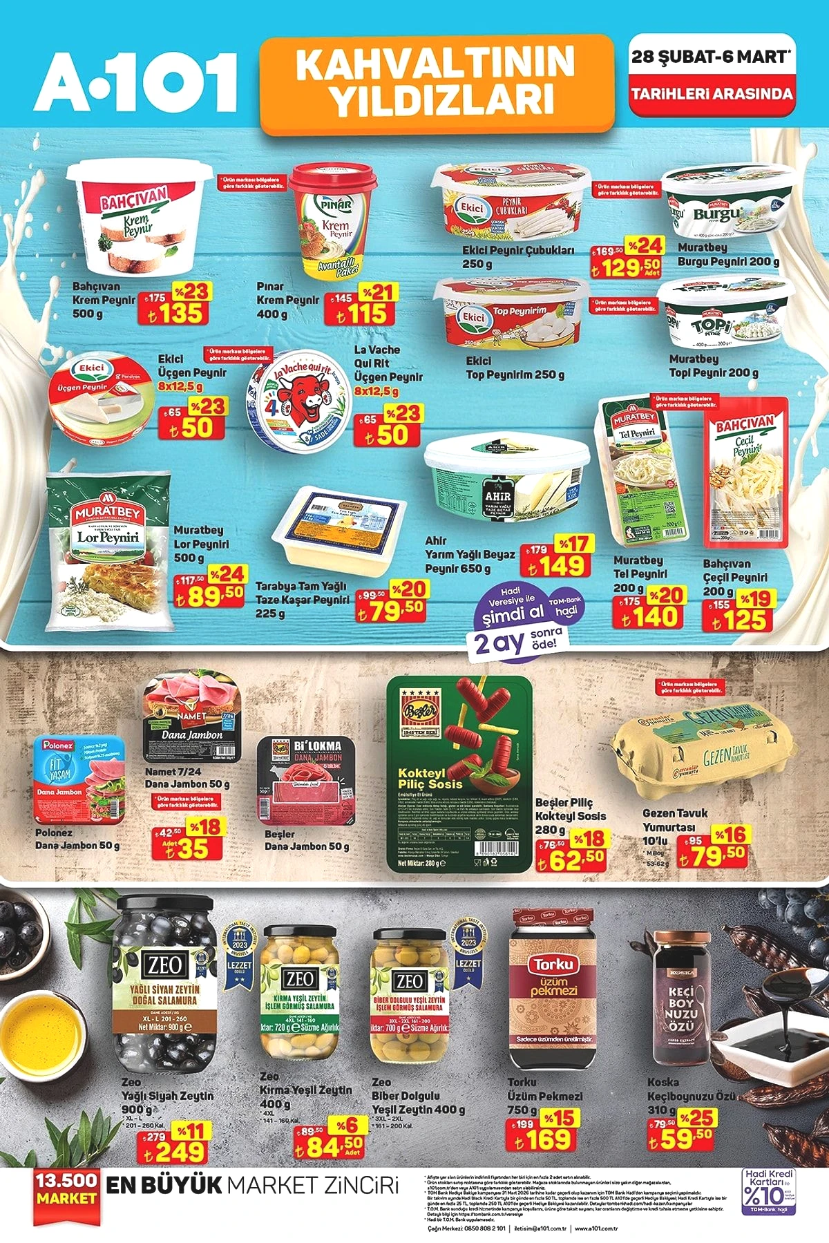 A101’den gıdada dev indirim rüzgarı! 28 Şubat-6 Mart 2026 Haftanın Yıldızları Kataloğu yayımlandı - Sayfa 8