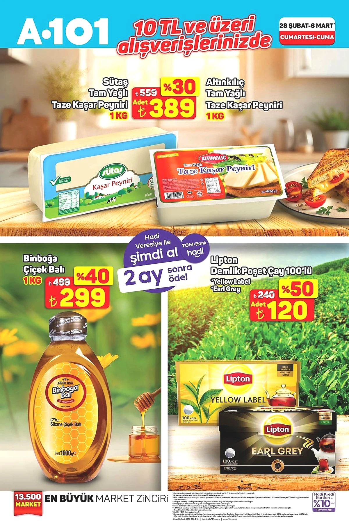 A101’den gıdada dev indirim rüzgarı! 28 Şubat-6 Mart 2026 Haftanın Yıldızları Kataloğu yayımlandı - Sayfa 5