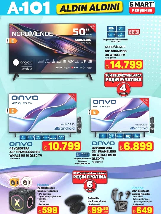 A101 AKTÜEL ÜRÜNLER BU HAFTA KATALOĞU 5 MART 2026 A101 AKTÜEL ÜRÜNLER BU HAFTA KATALOĞU 5 MART 2026