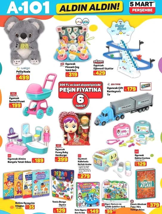 A101 ALDIN ALDIN AFİŞİ 5 MART 2026 (YENİ ÜRÜNLER TAM LİSTE) || A101 aktüel ürünler kataloğu bu hafta indirimli neler sunuyor A101 yeni broşürü ile overlok makinesi, aynalı makyaj masası, evcil hayvan su çeşmesi, midi fırın geliyor A101 ALDIN ALDIN AFİŞİ 5 MART 2026 (YENİ ÜRÜNLER TAM LİSTE) || A101 aktüel ürünler kataloğu bu hafta indirimli neler sunuyor A101 yeni broşürü ile overlok makinesi, aynalı makyaj masası, evcil hayvan su çeşmesi, midi fırın geliyor