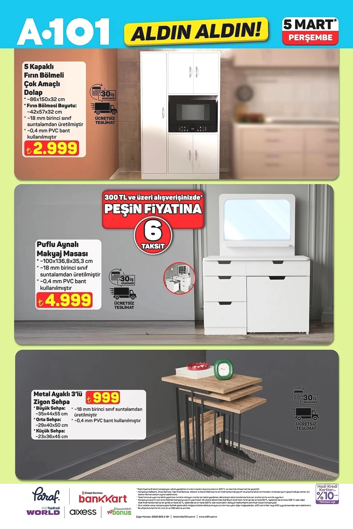 5 MART A101 AKTÜEL KATALOĞU 5 MART A101 AKTÜEL KATALOĞU