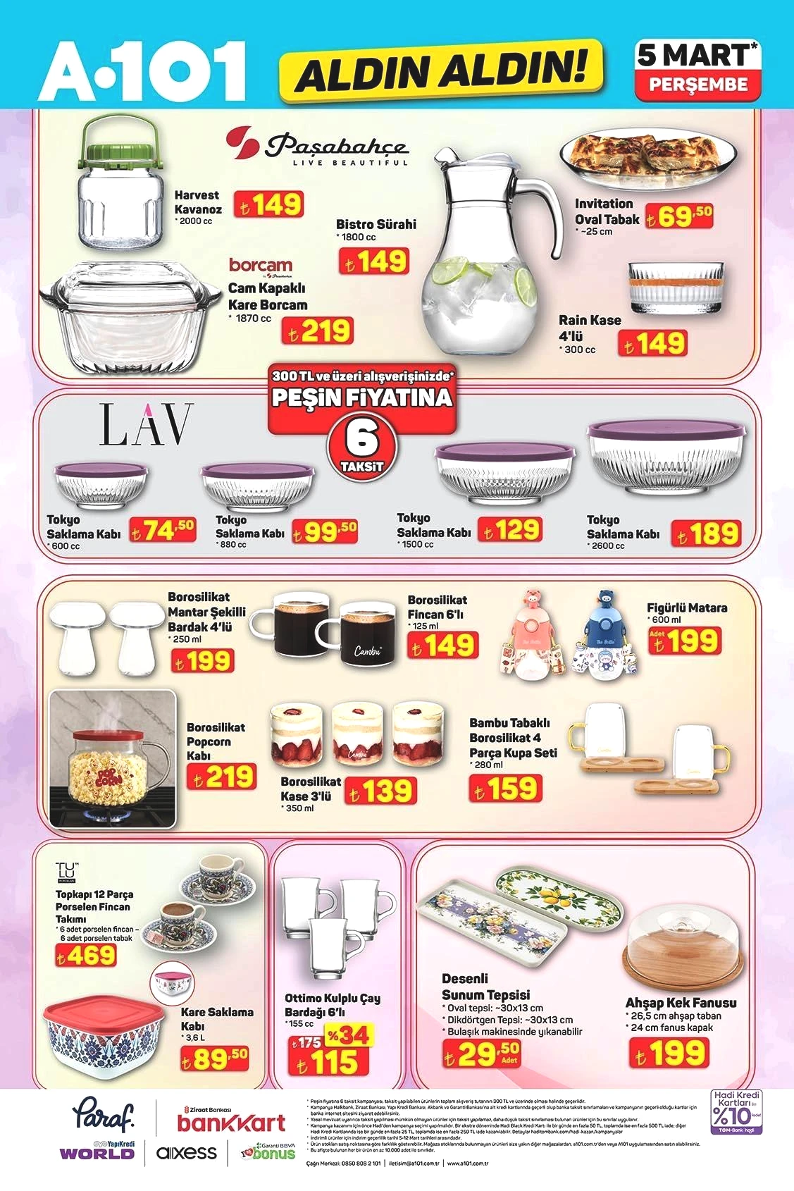 5 MART A101 AKTÜEL KATALOĞU 5 MART A101 AKTÜEL KATALOĞU