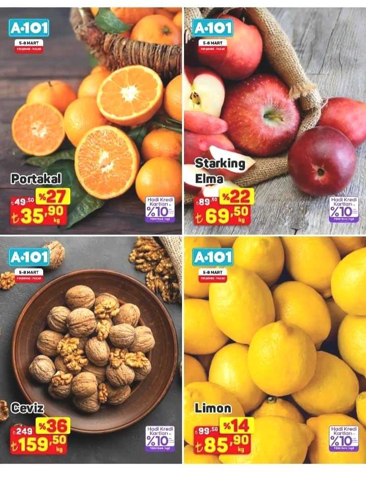 A101'de Ramazan bereketi: Gıdada büyük indirimler 5-8 Mart’ta Tazenin Yıldızları ile raflarda! - Sayfa 6