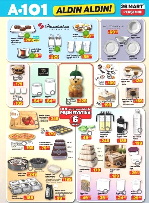 A101 AKTÜEL İNDİRİMLİ ÜRÜNLER KATALOĞU