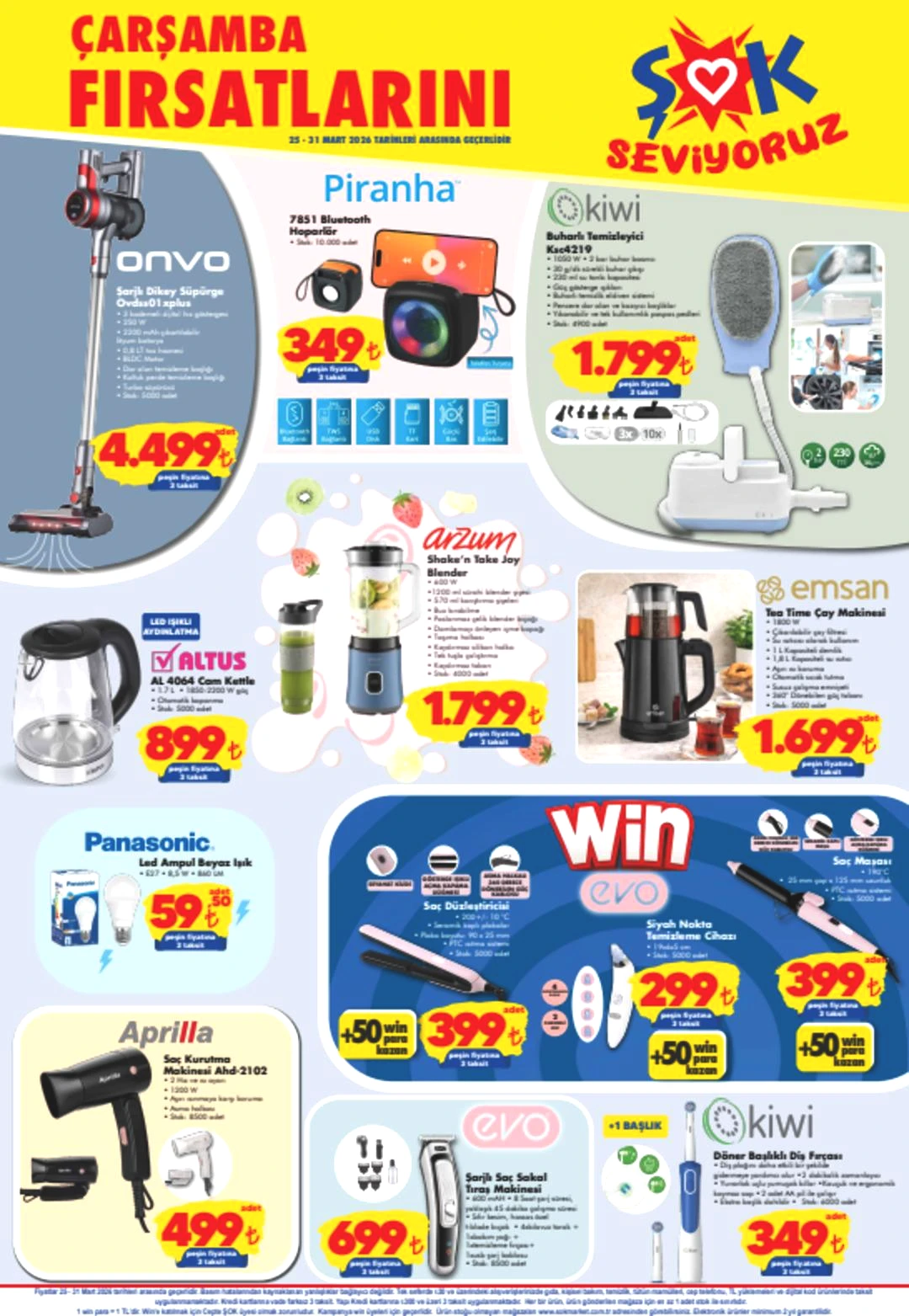 ŞOK a Armani kol saati geliyor! 25 Mart 2026 ŞOK aktüel katalog yayınlandı! 3