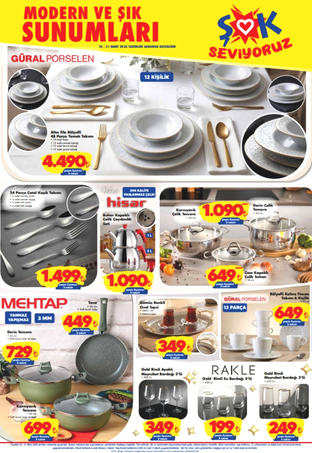 ŞOK a Armani kol saati geliyor! 25 Mart 2026 ŞOK aktüel katalog yayınlandı! 5