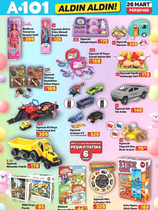 SATIŞA ÇIKTI A101 ALDIN ALDIN AKTÜEL İNDİRİM KATALOĞU 26 MART 2026 || A101 afişi bu hafta ürünleri neler A101 broşürü ile oyuncu koltuğu, buzdolabı, çapa motoru, mantar LED masa lambası raflarda...