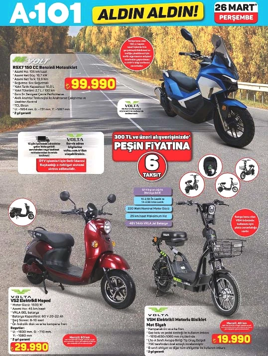 A101 ALDIN ALDIN AFİŞİ ÜRÜNLERİ