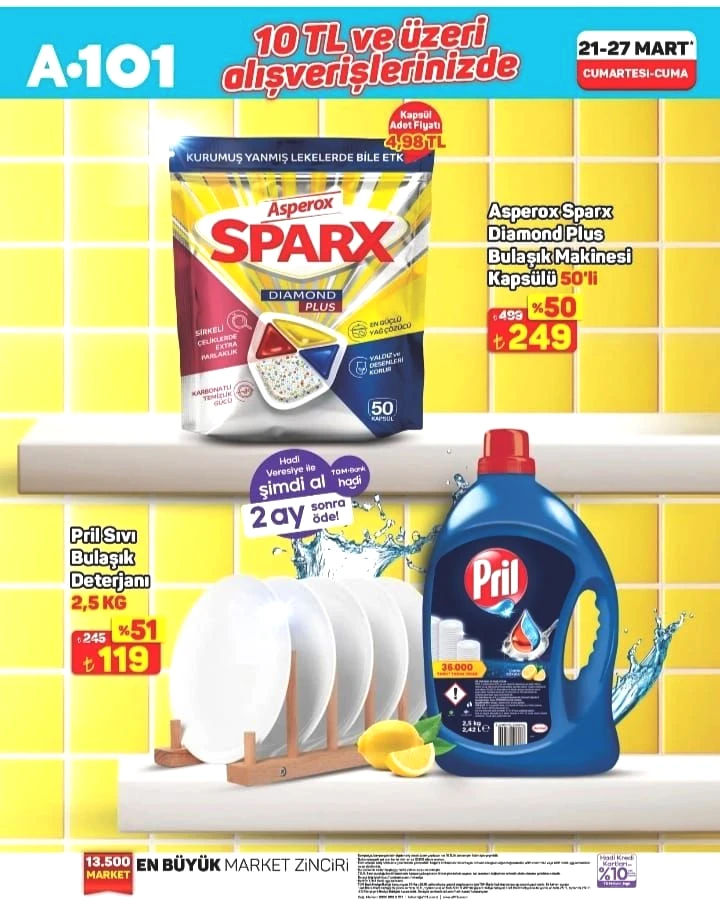 Sofraların yıldızı, cebinizin dostu: A101 21-27 Mart 2026 aktüel ürünler kataloğu yayımlandı - Sayfa 6