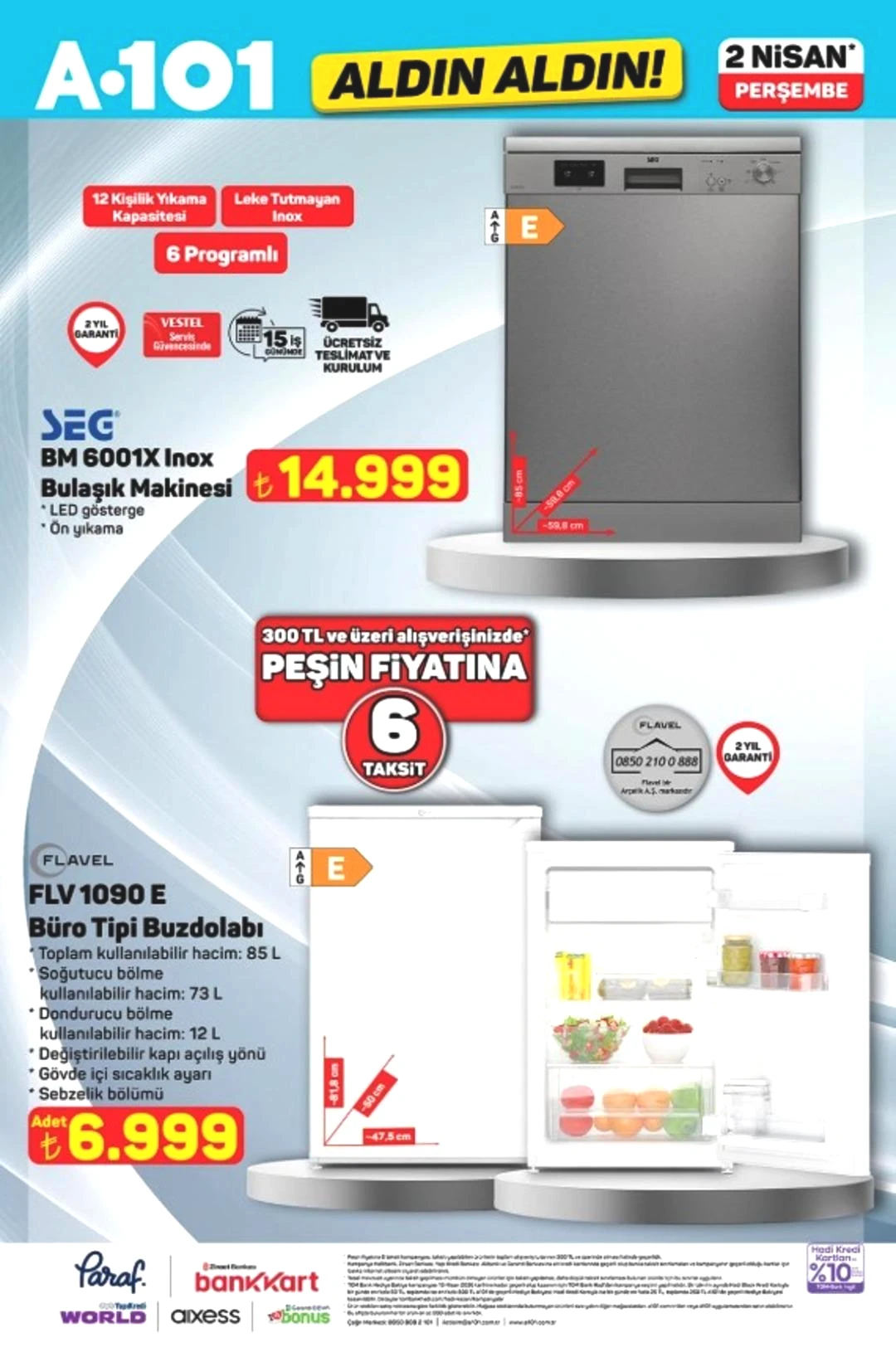 A101 e elektrikli kamyonet geliyor! 2 Nisan 2026 A101 katalog yayınlandı! 9