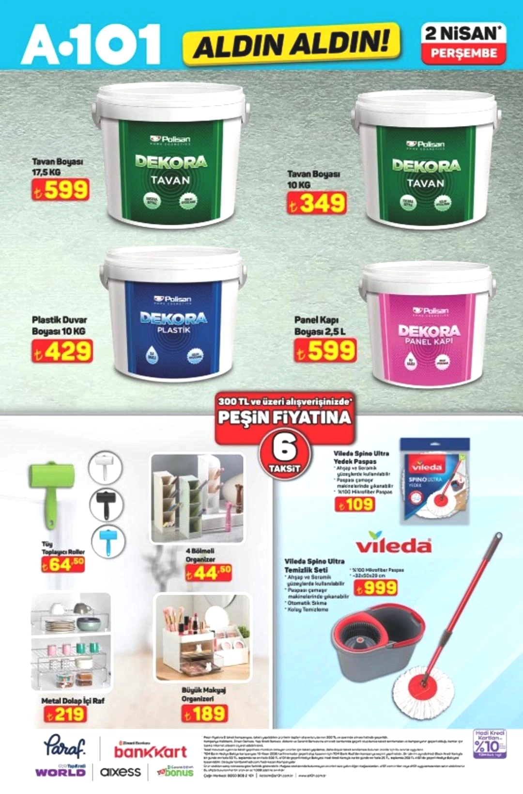 A101 e elektrikli kamyonet geliyor! 2 Nisan 2026 A101 katalog yayınlandı! 16