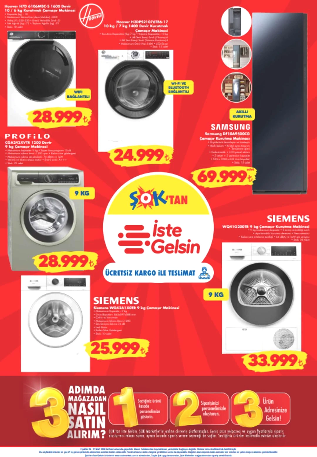 ŞOK a Columbia saat modelleri geliyor! 28 Mart 2026 ŞOK aktüel katalog yayınlandı! 3