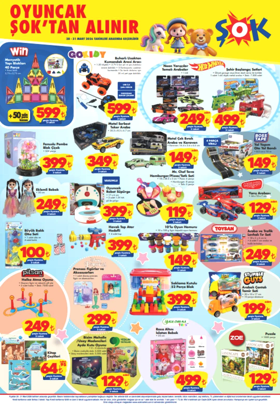 ŞOK a Columbia saat modelleri geliyor! 28 Mart 2026 ŞOK aktüel katalog yayınlandı! 1