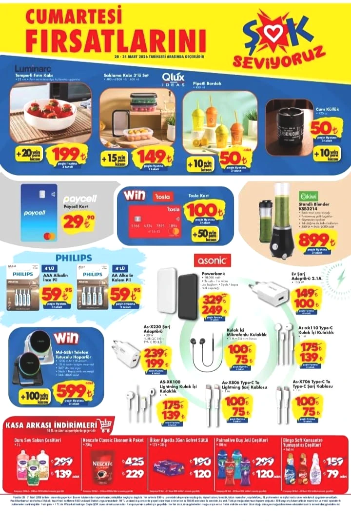 Çamaşır asma derdine son: ŞOK’a 28 Mart Cumartesi Çamaşır Kurutma Makinesi geliyor! - Sayfa 1