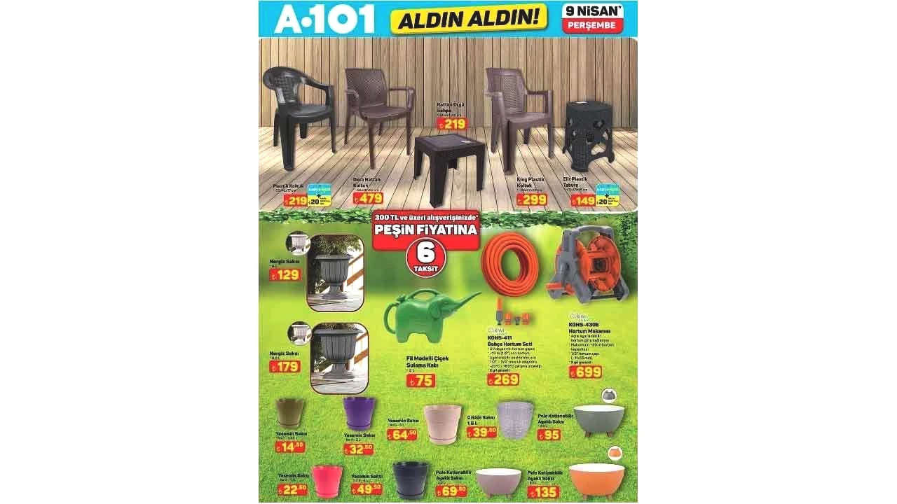 Foto - A101'in 9 Nisan 2026 Aldın Aldın aktüel kataloğu paylaşıldı! İşte A101'in Perşembe aktüel indirim kataloğu