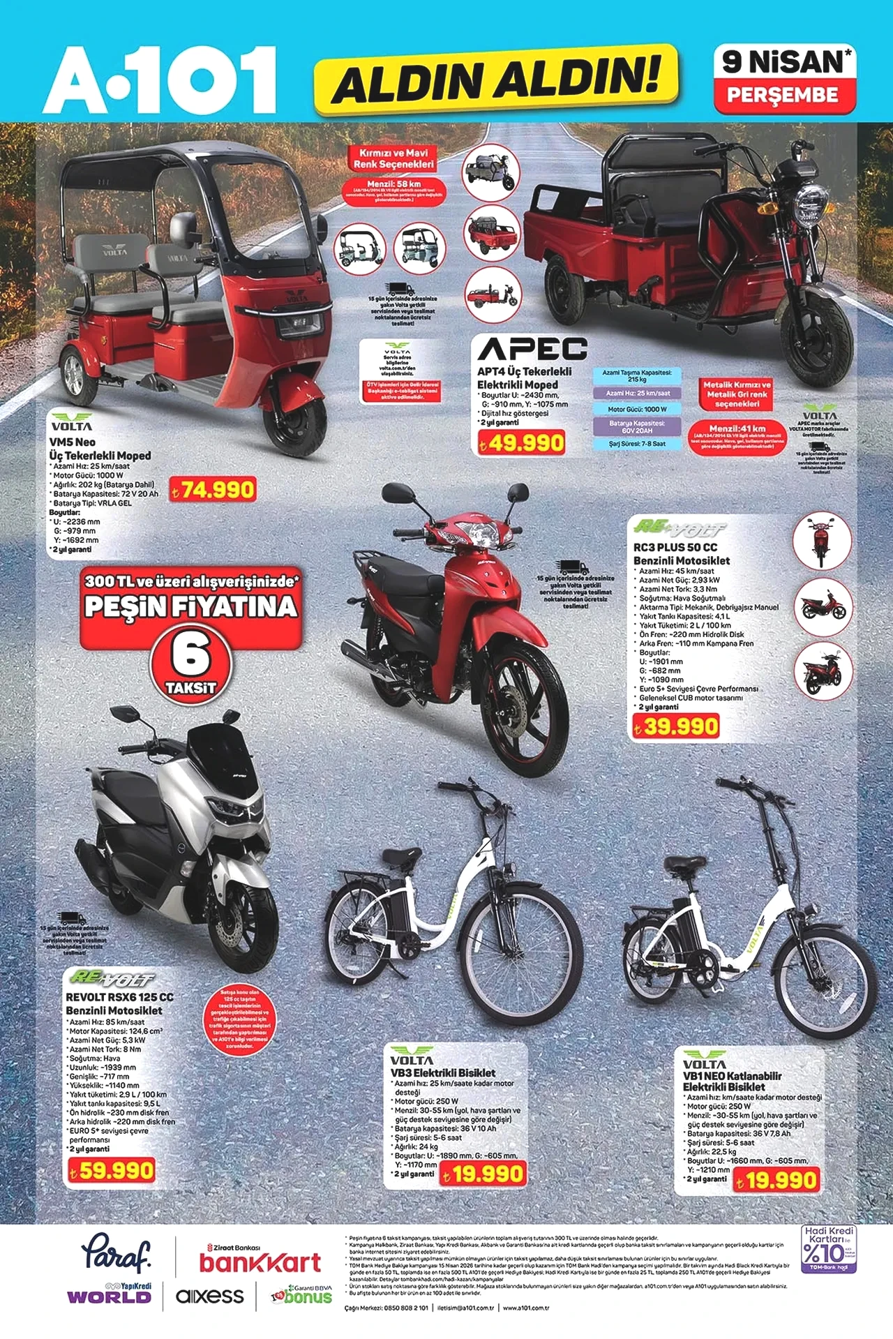 A101de bu hafta neler var? 9 Nisan A101 aktüel ürünler kataloğu