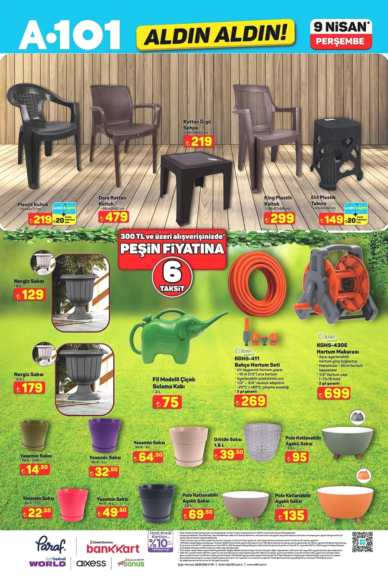 A101de bu hafta neler var? 9 Nisan A101 aktüel ürünler kataloğu